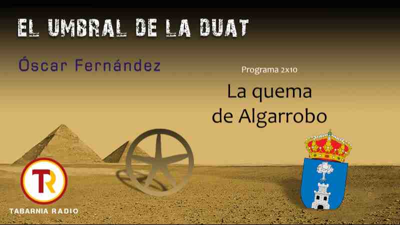 La quema de Algarrobo